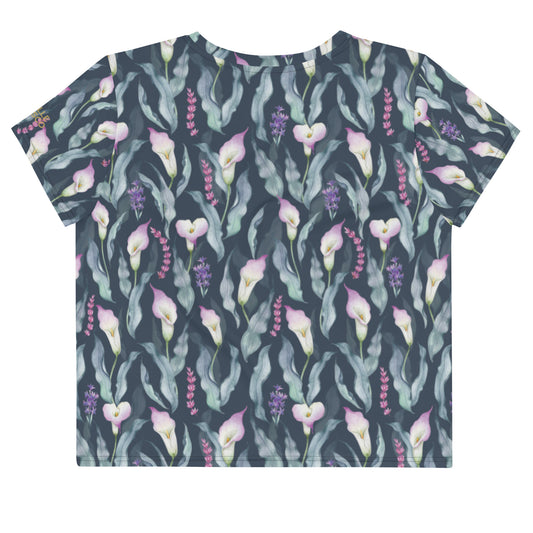 My Good Side Crop Tee - Michelle Francisco