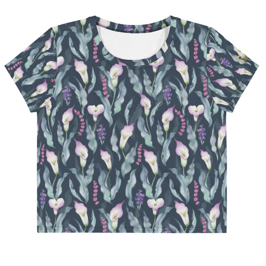 My Good Side Crop Tee - Michelle Francisco