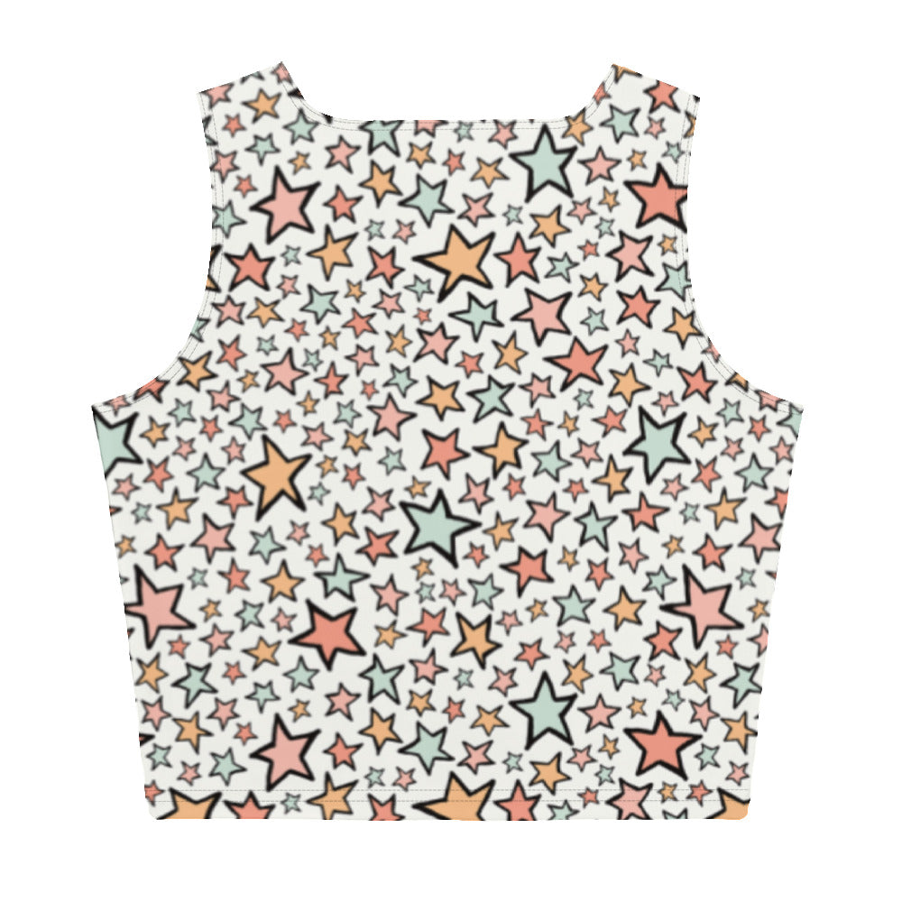 Stars Crop Top - Michelle Francisco