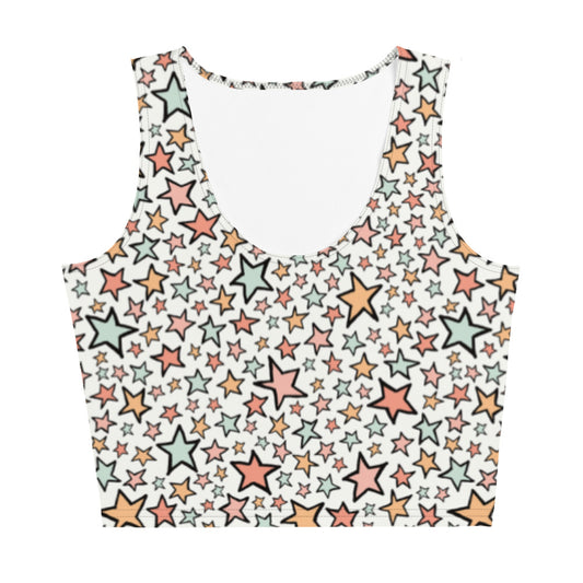 Stars Crop Top - Michelle Francisco