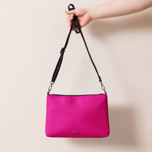 Medium Violet Red Crossbody Bag