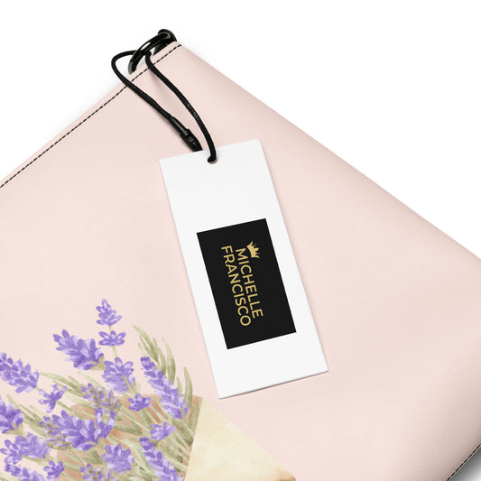 Wisp Pink Flower Crossbody Bag