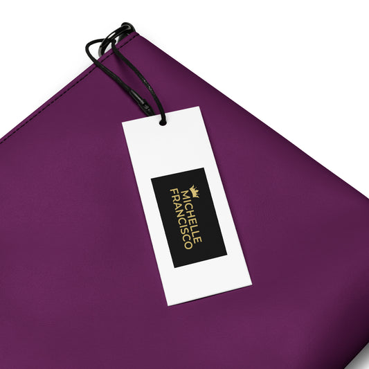 Tyrian Purple Crossbody Bag