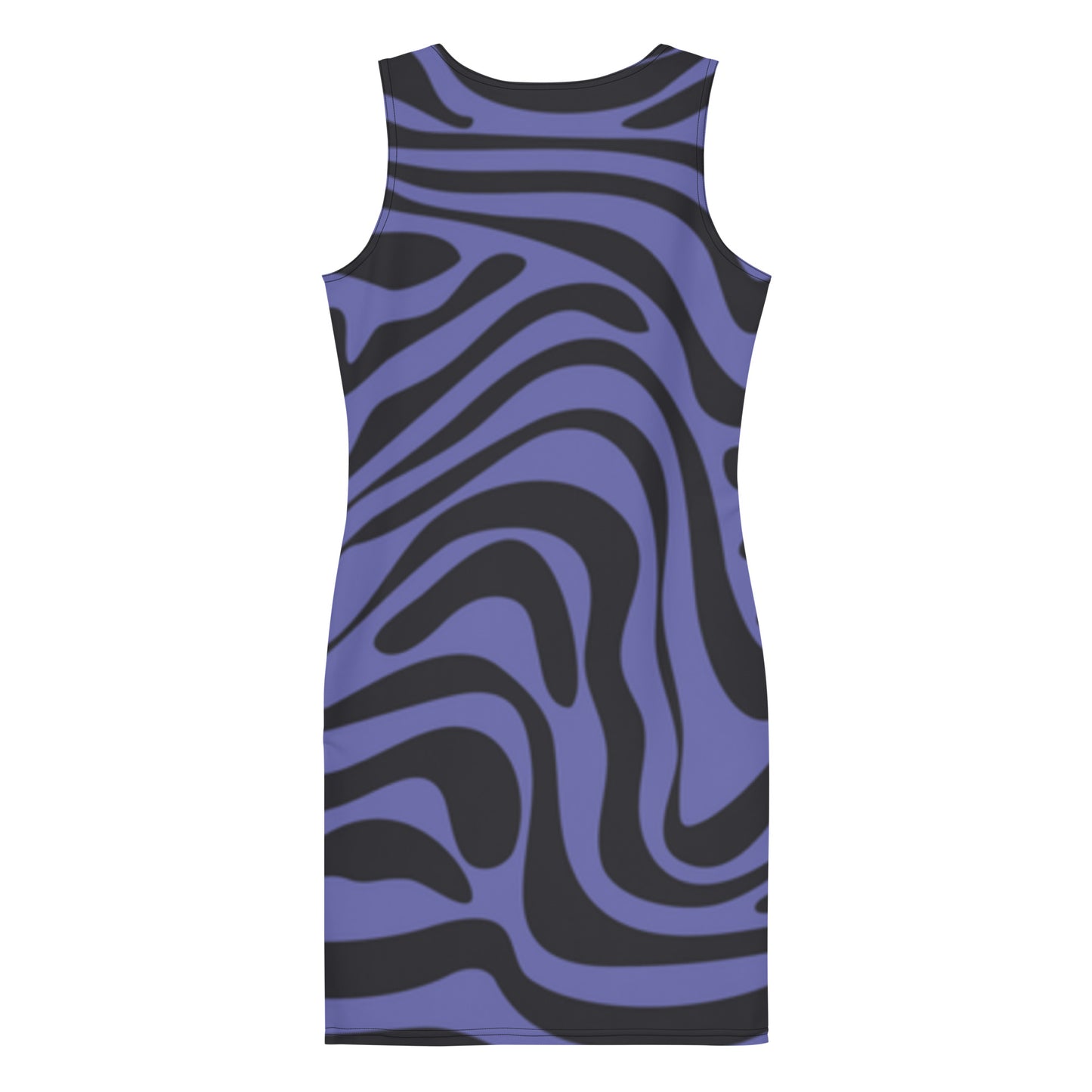 Purple Antelope Mini Dress