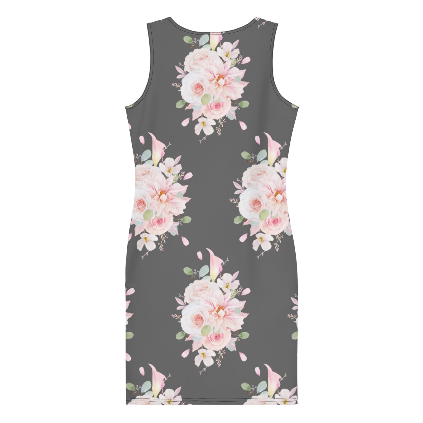 Concrete Flowers Mini Dress