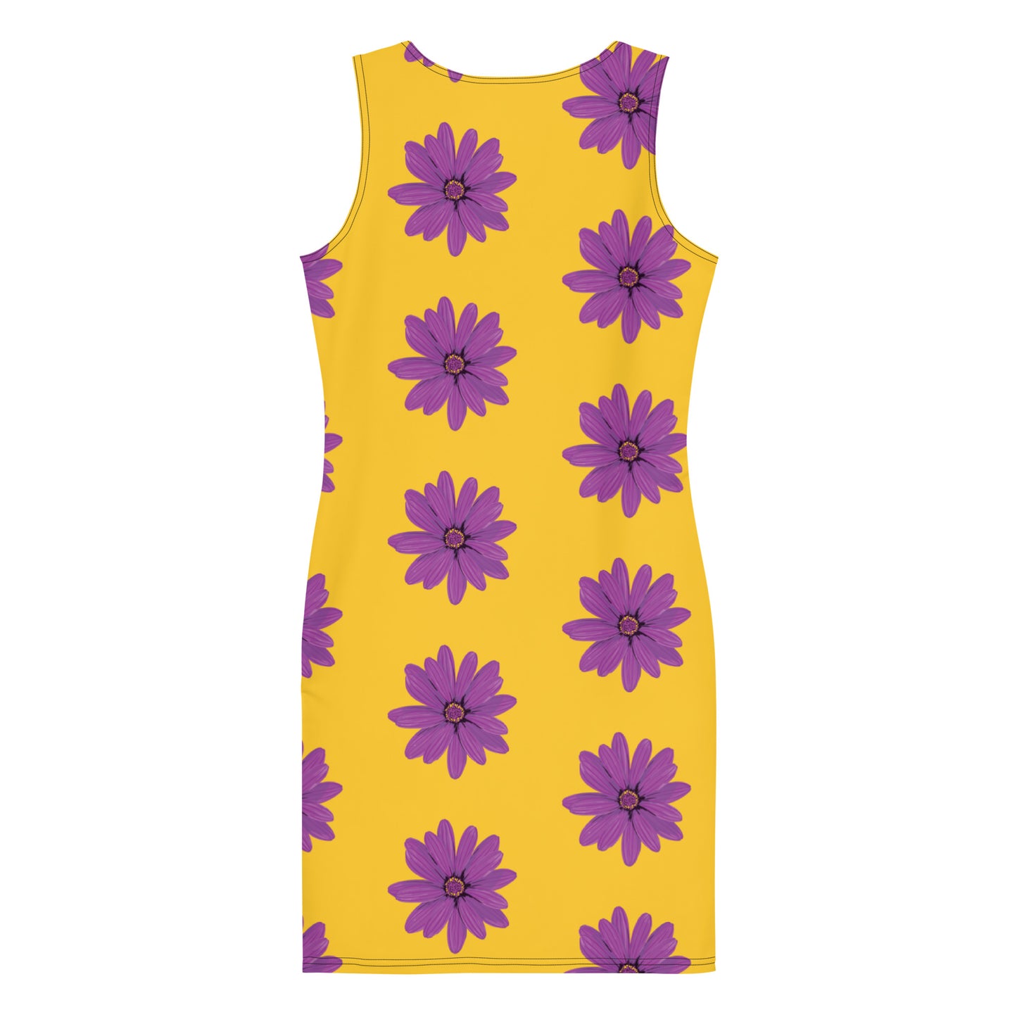 Yellow Bloomer Mini Dress