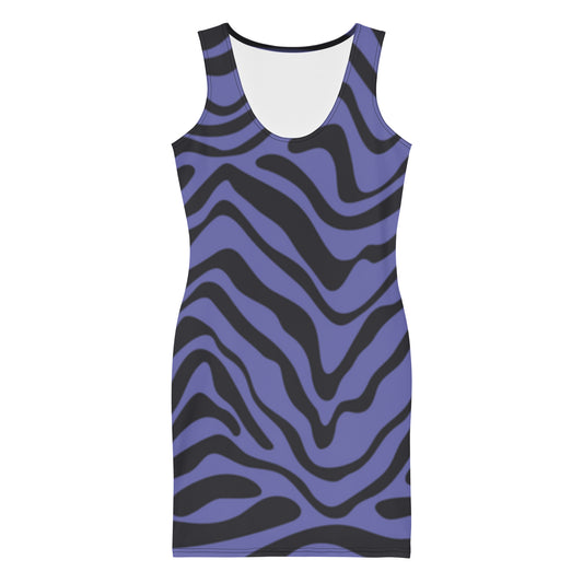 Purple Antelope Mini Dress - Michelle Francisco