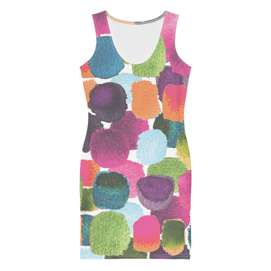 Watercolor Mini Dress - Michelle Francisco