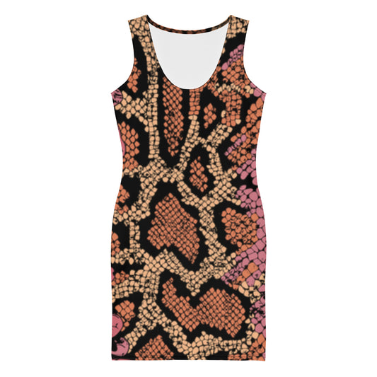Snake Mini Dress - Michelle Francisco