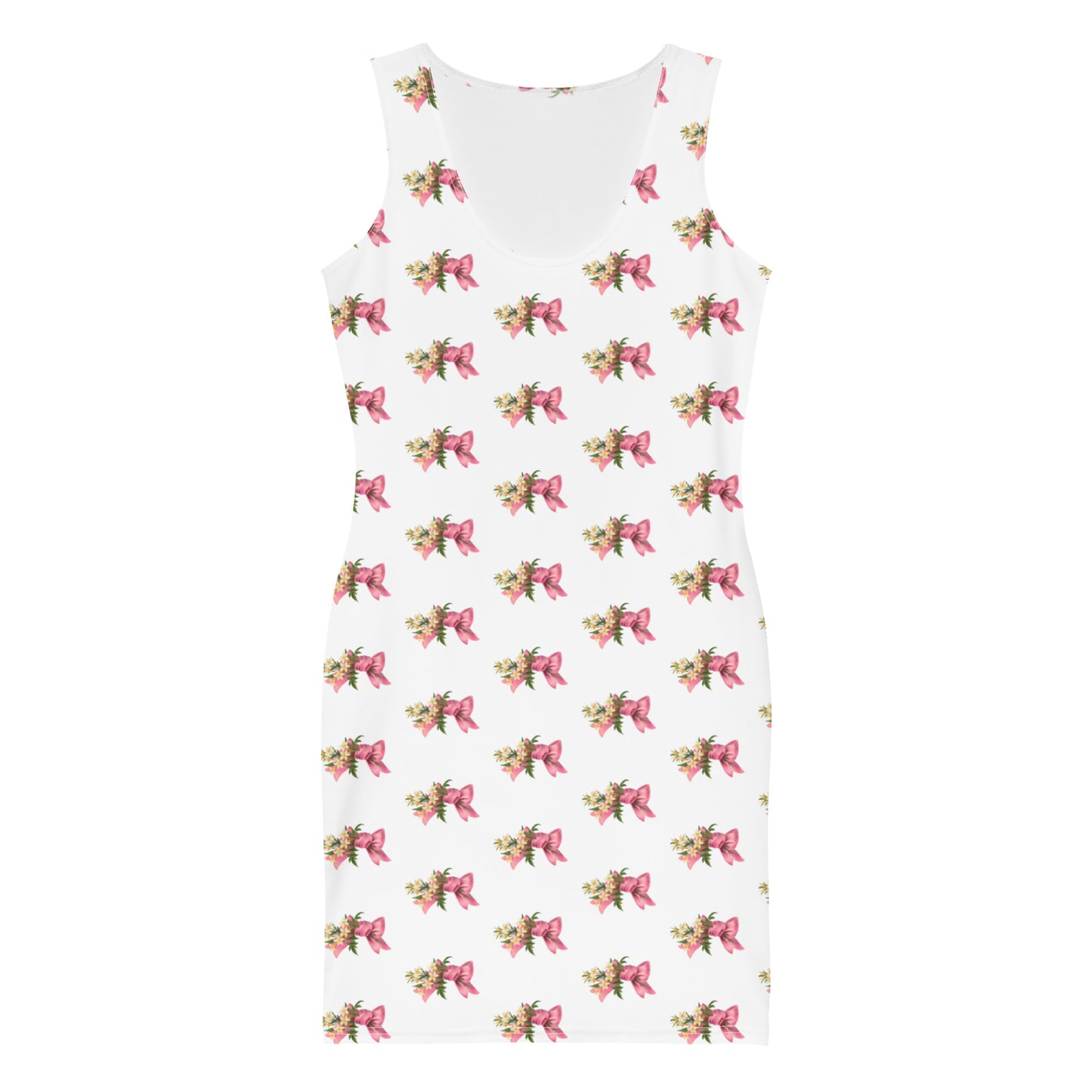 Pink Ribbon Mini Dress