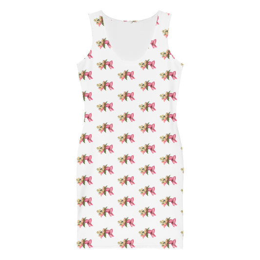 Pink Ribbon Mini Dress