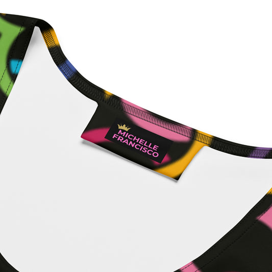 Locked Hearts Mini Dress - Michelle Francisco