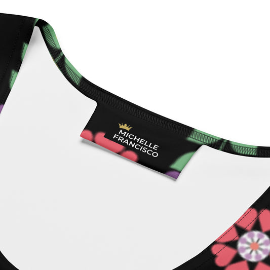 Flowers Please Mini Dress - Michelle Francisco