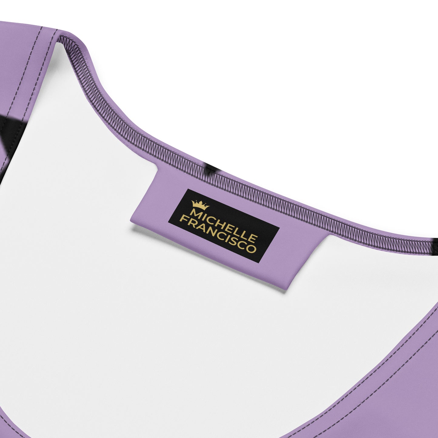 Black Star Lavender Mini Dress
