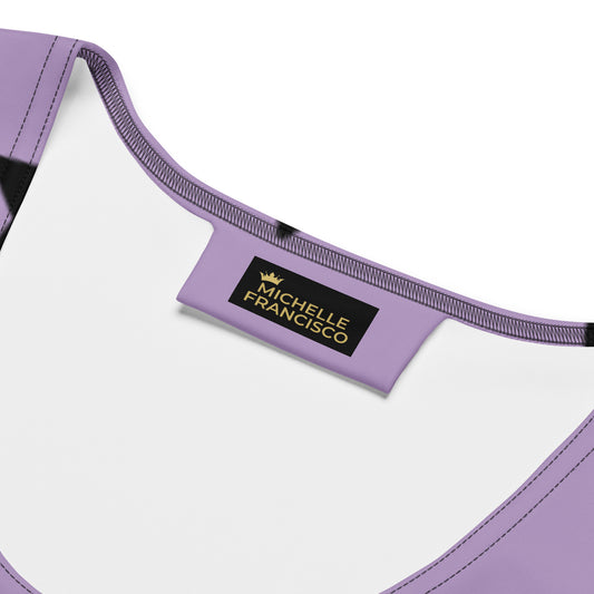 Black Star Lavender Mini Dress