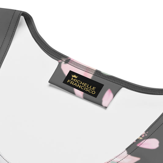 Concrete Flowers Mini Dress