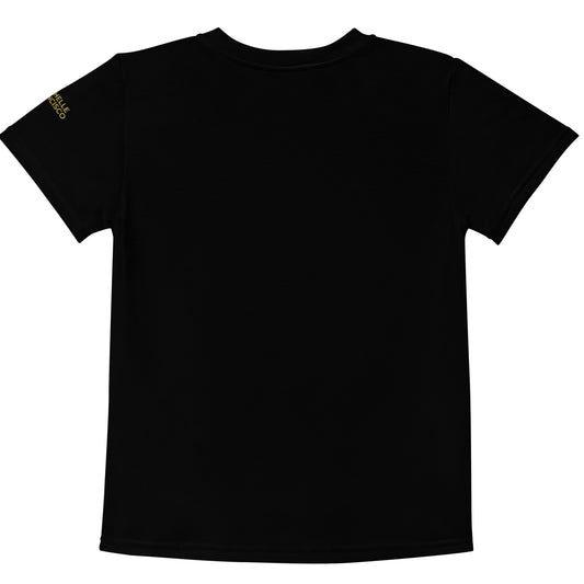 Black Kids Crew Neck T-shirt