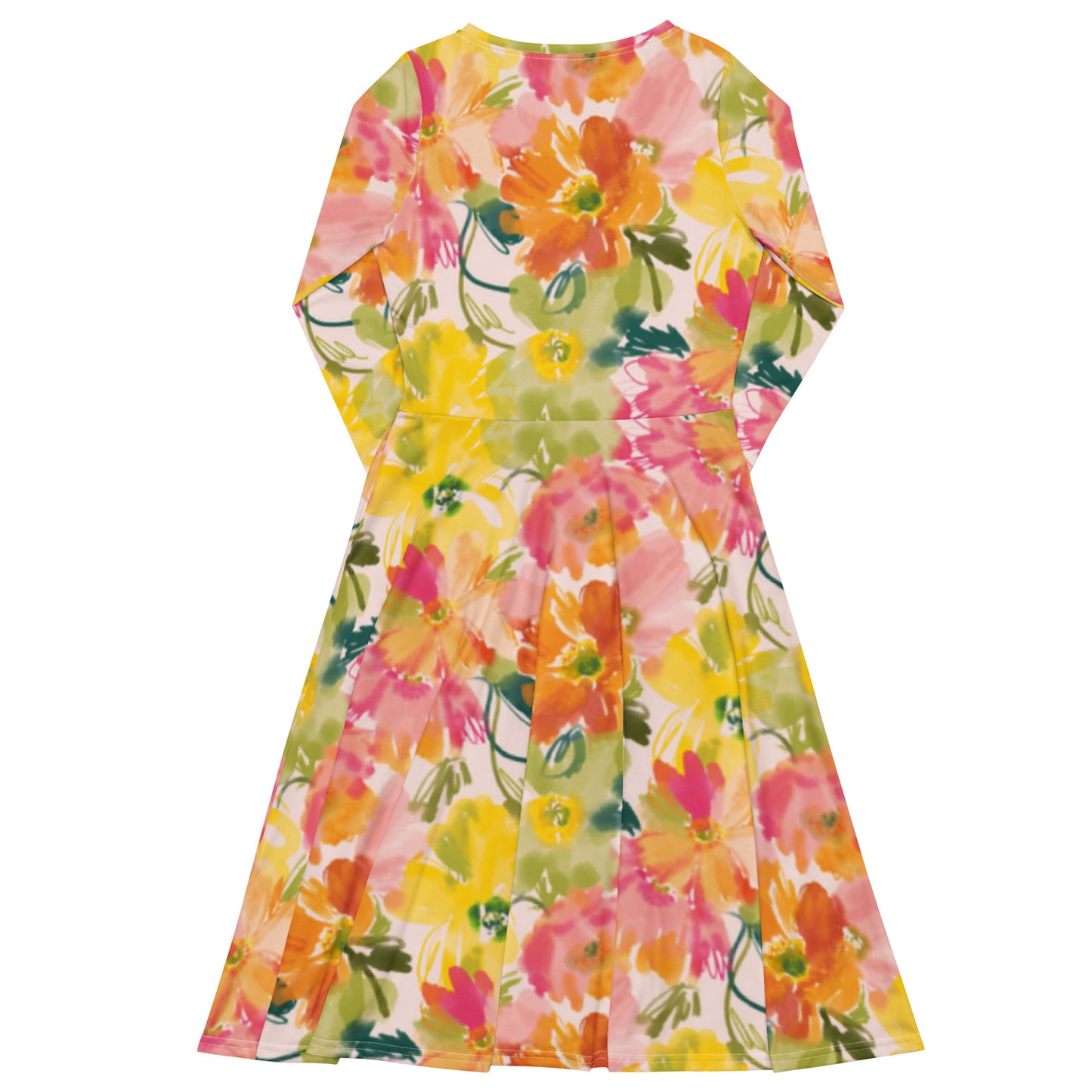 Beautiful Life Long Sleeve Midi Dress