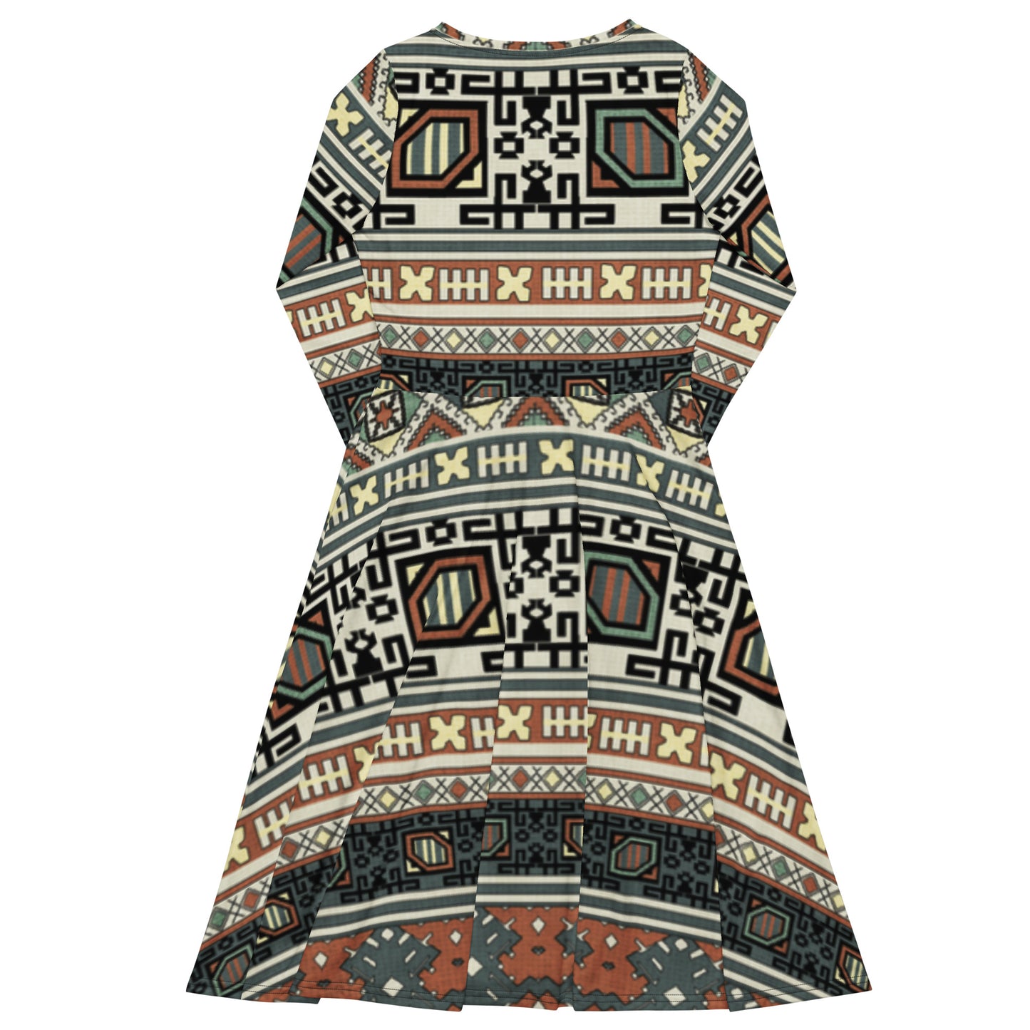 Find Your Fire Long Sleeve Midi Dress