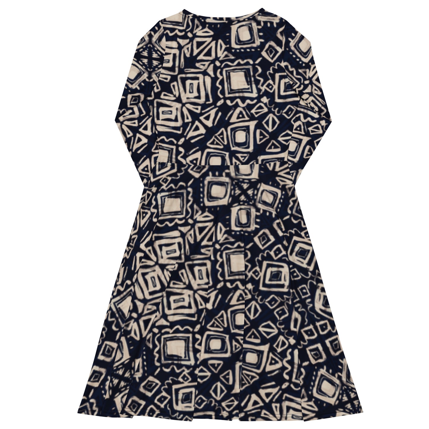 In My Own World Long Sleeve Midi Dress