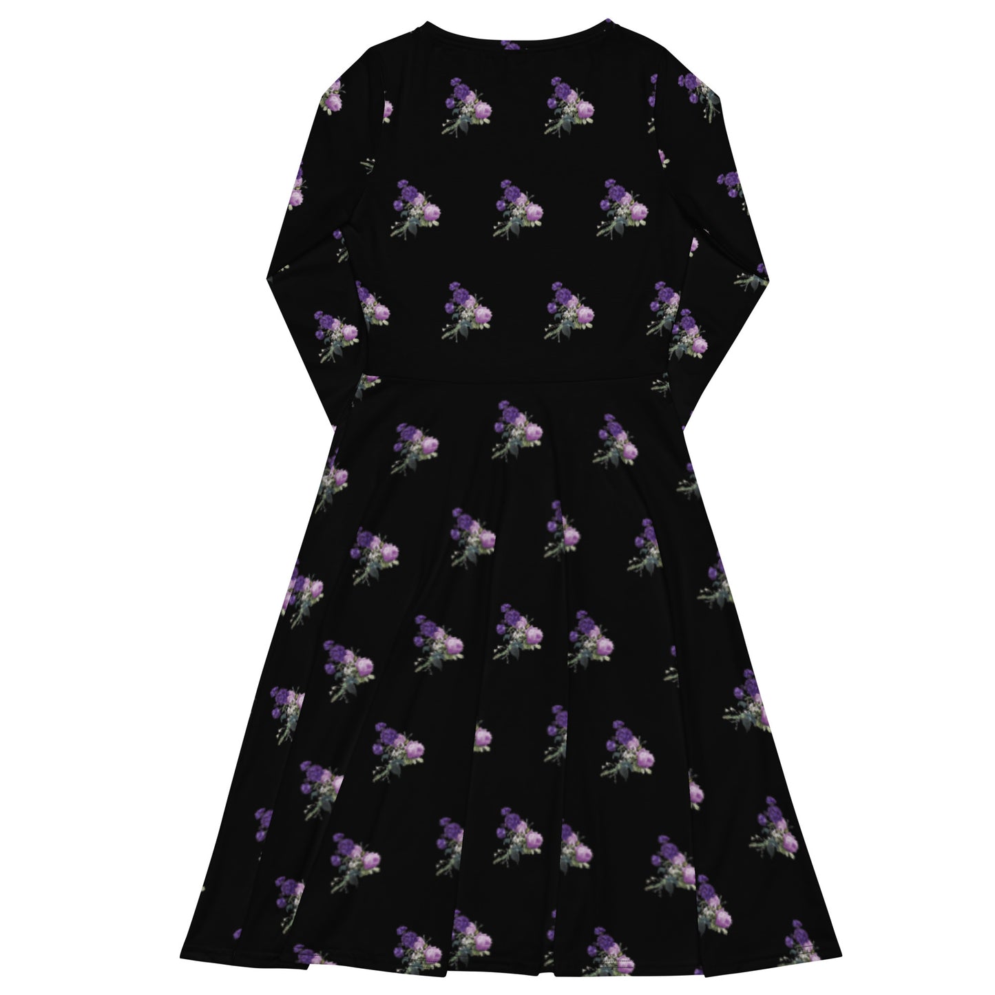 Can't Compete Long Sleeve Midi Dress