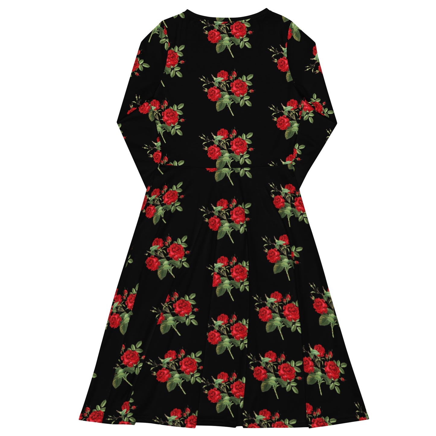 Sacred Long Sleeve Midi Dress