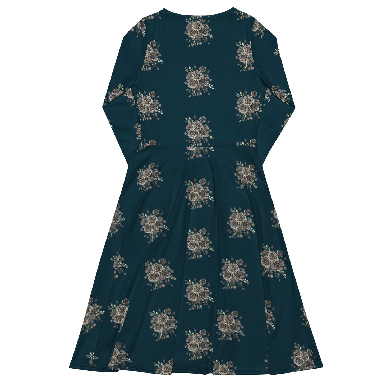 Queen Long Sleeve Midi Dress