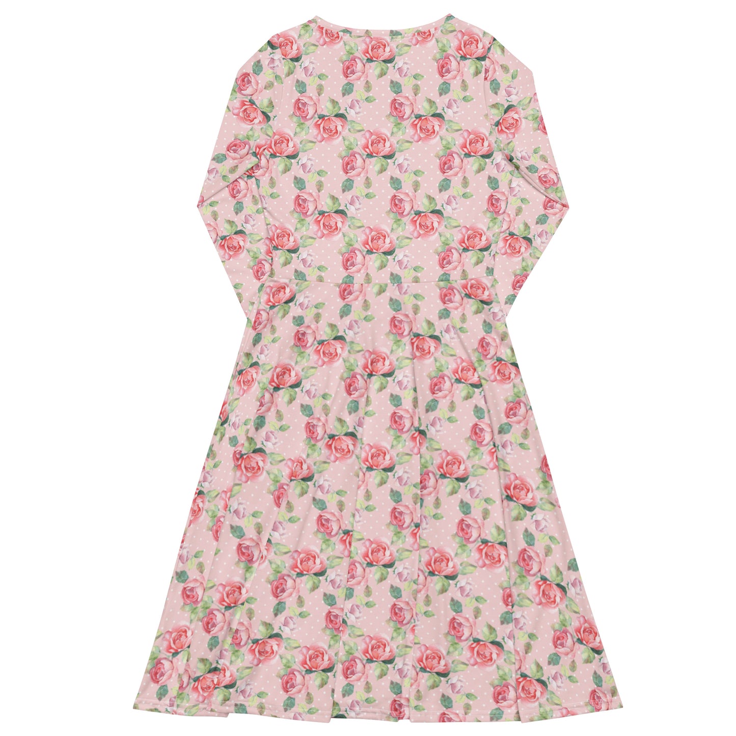 Blessed Long Sleeve Midi Dress