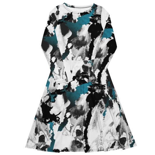 Shady Long Sleeve Midi Dress - Michelle Francisco