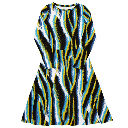 Always Noticed Long Sleeve Midi Dress - Michelle Francisco