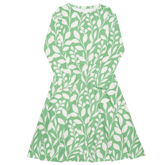 Wisdom Long Sleeve Midi Dress