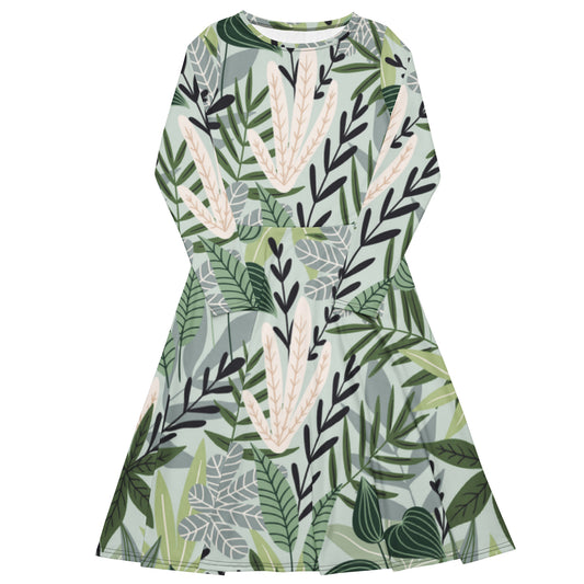 Wander Long Sleeve Midi Dress