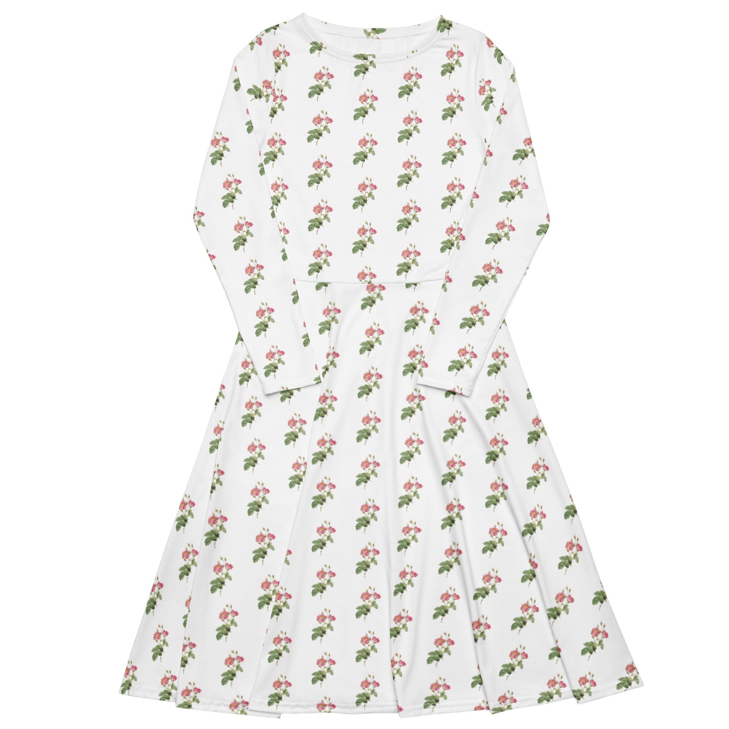 Endless Fun Long Sleeve Midi Dress