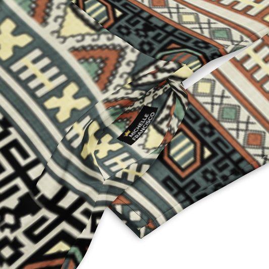 Find Your Fire Long Sleeve Midi Dress - Michelle Francisco