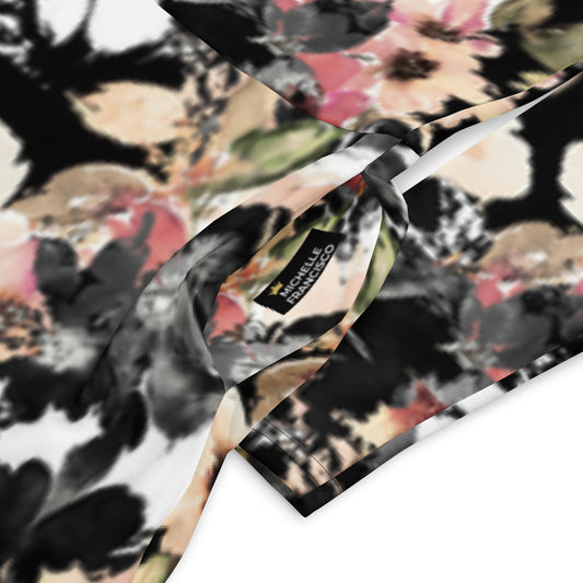 Live Life In Full Bloom Long Sleeve Midi Dress - Michelle Francisco