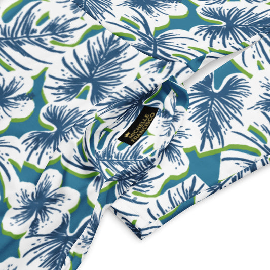 Garden Long Sleeve Midi Dress