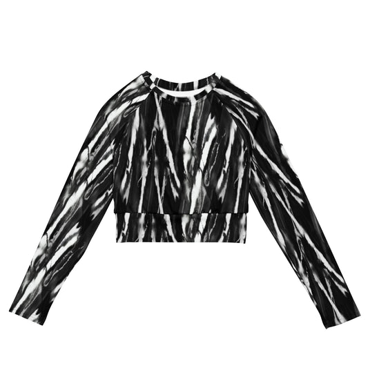Out Of Mind Long-sleeve Crop Top - Michelle Francisco