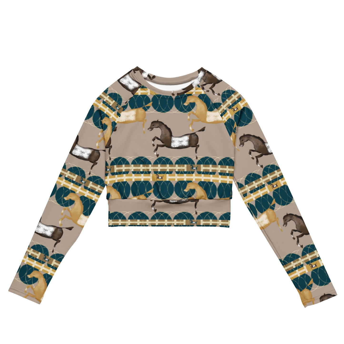 Come My Way Long-sleeve Crop Top