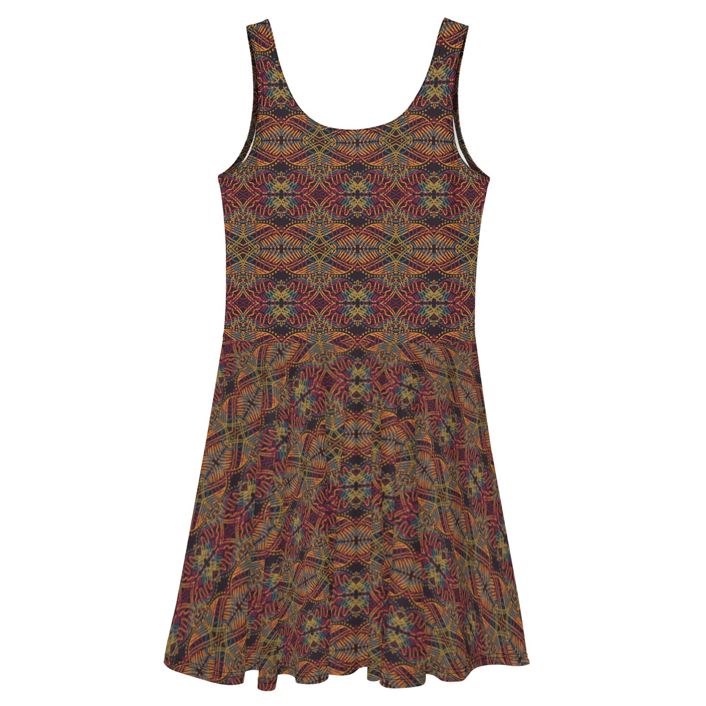 Power Skater Dress