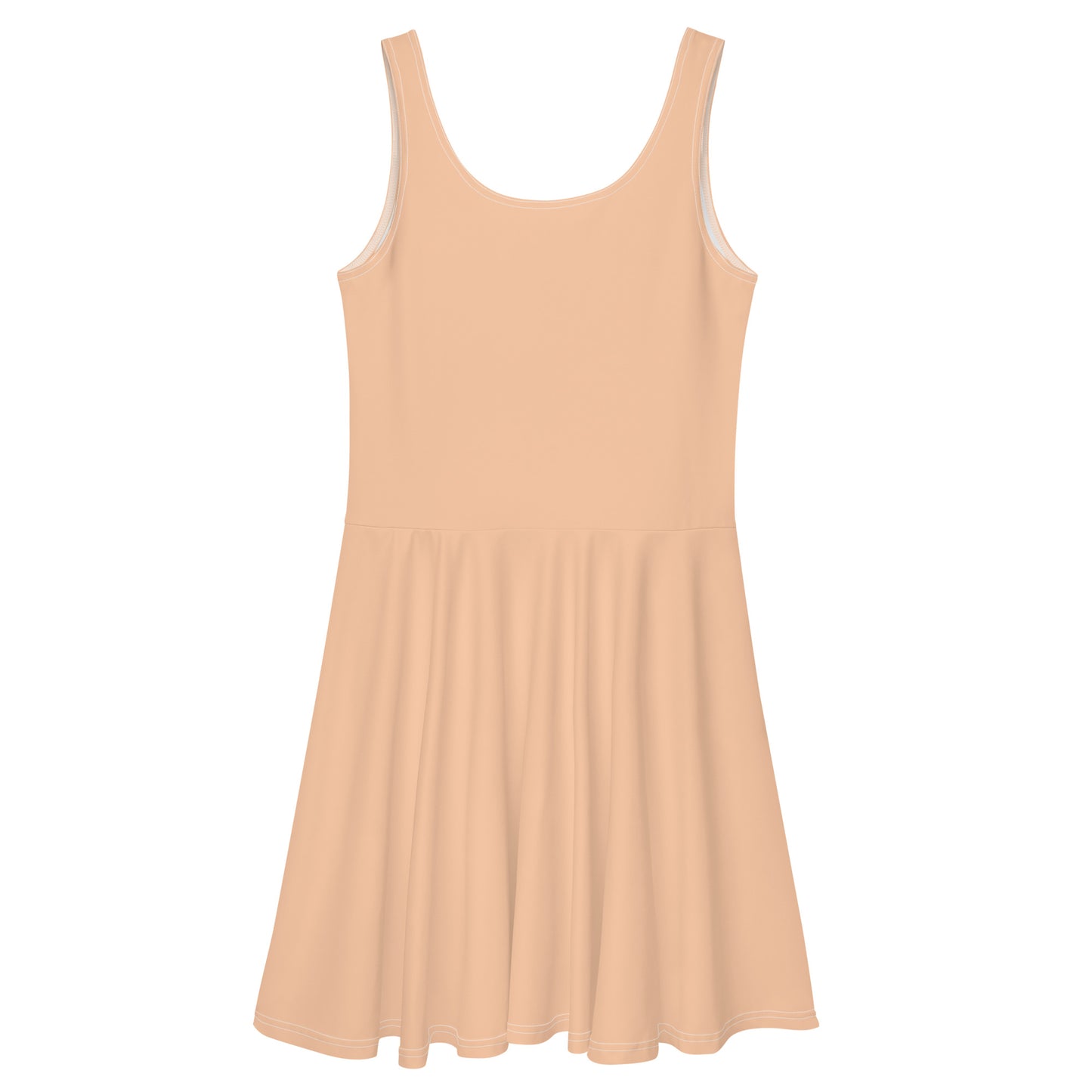 Peach Skater Dress