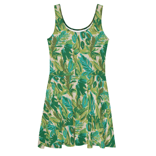 Vacation Vibes Skater Dress - Michelle Francisco