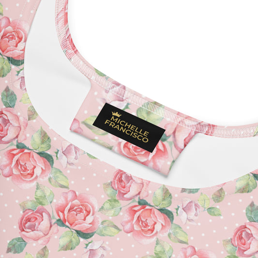 Pink Spring Skater Dress