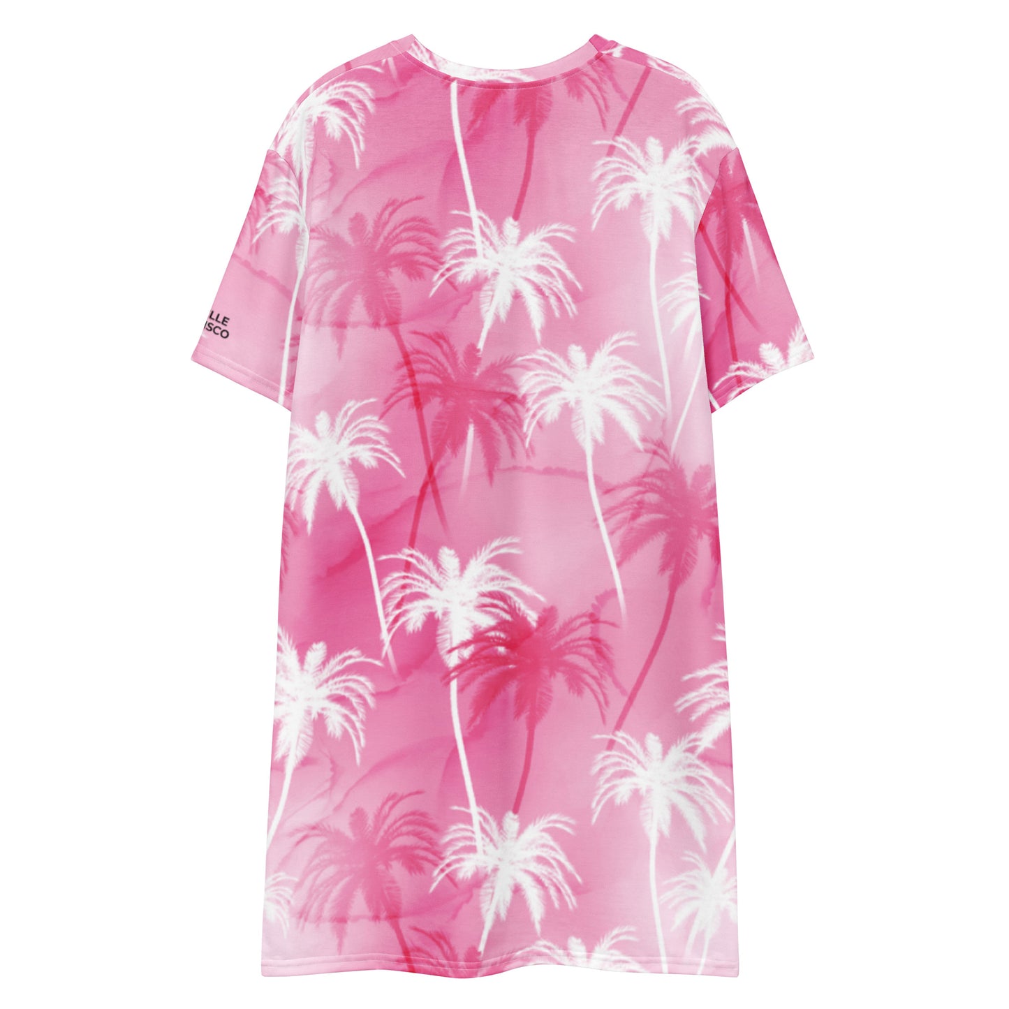 Pink Paradise T-shirt Dress