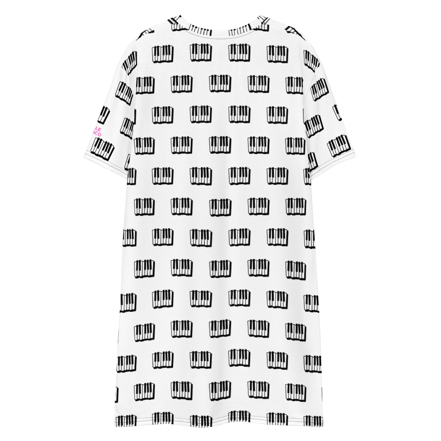 Piano T-shirt Dress