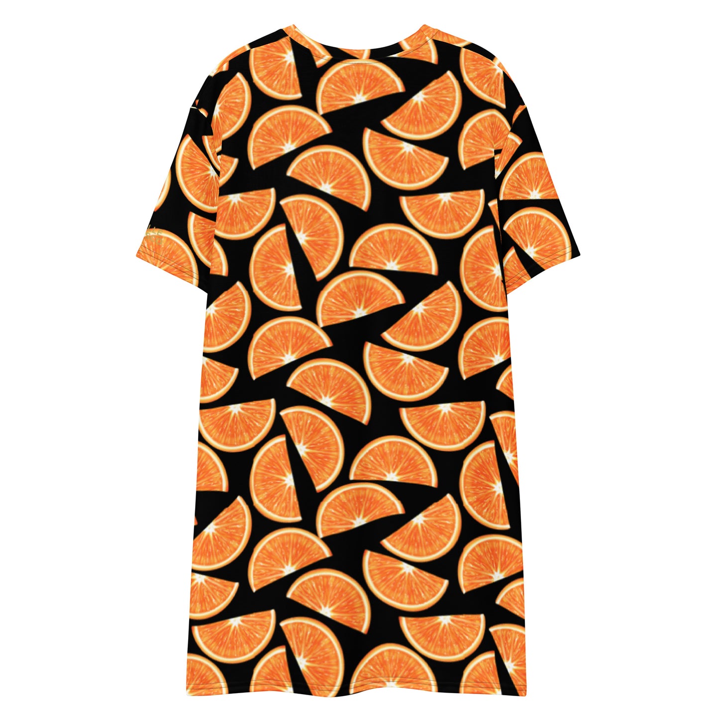 Orange Lover T-shirt Dress - Michelle Francisco