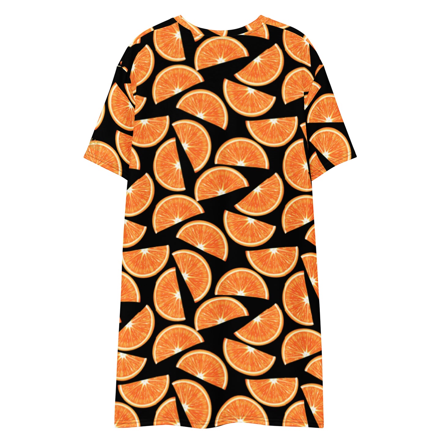 Orange Lover T-shirt Dress