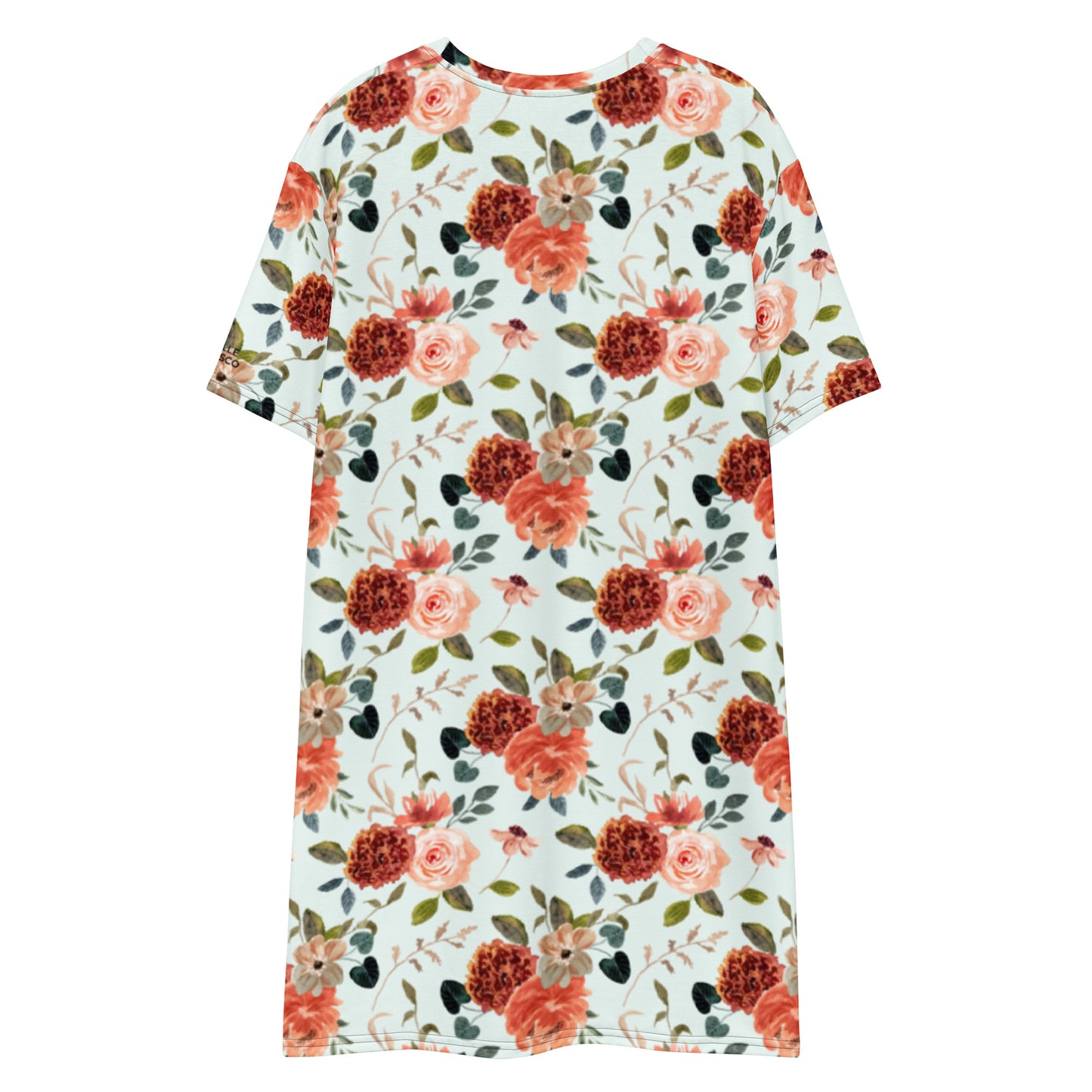 Flowers Vibe T-shirt Dress