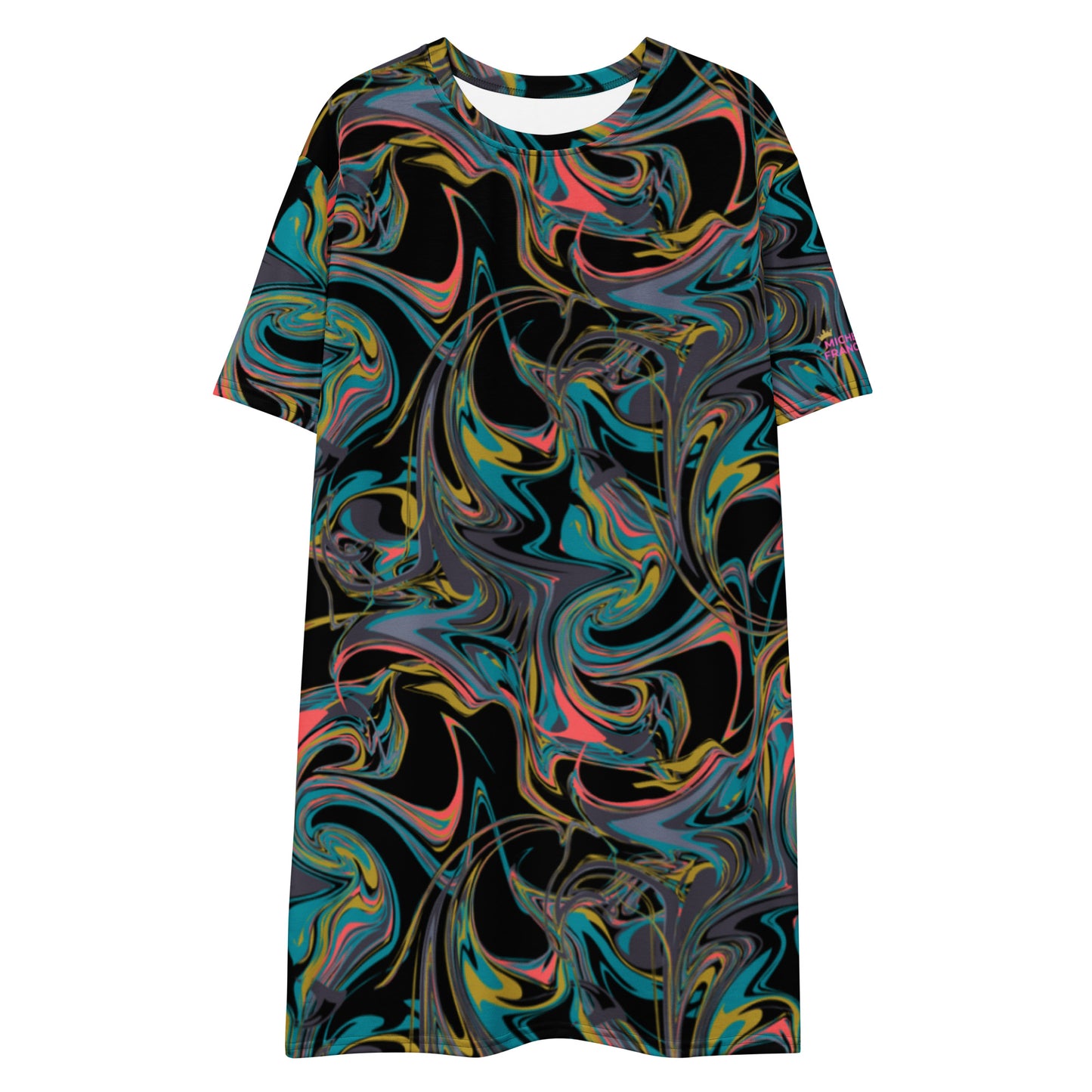 Happy Chaos T-shirt Dress