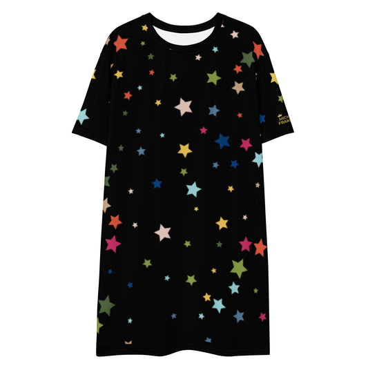 Starry Starry Night T-shirt Dress - Michelle Francisco