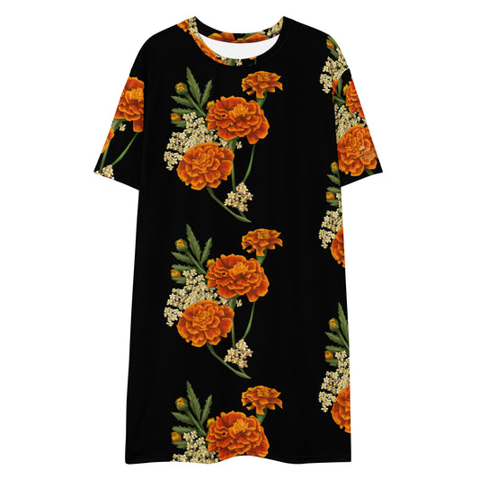 Golden Girl T-shirt Dress